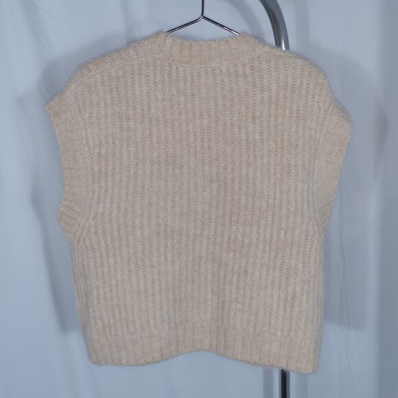 Anine Bing 'Adam' White Vest Size S - Picture 3 of 5